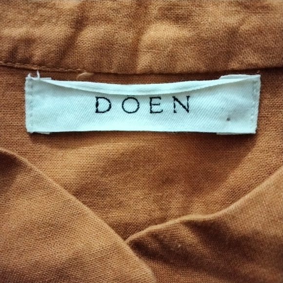 Doen O'Keefe Top in Spice brown Small - Picture 5 of 6